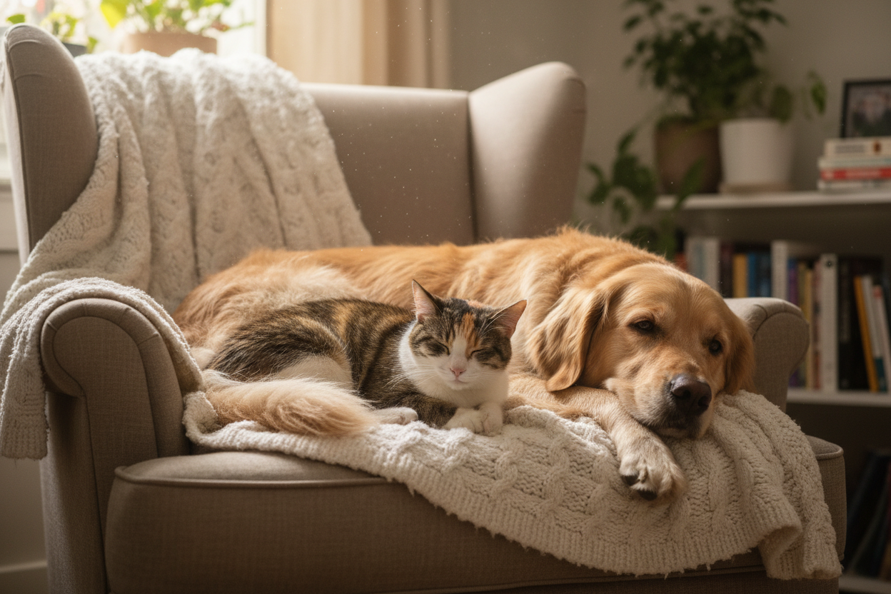 Comment améliorer le bien-être de son chien et de son chat au quotidien ?