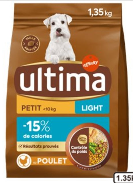 Croquettes Ultima™ Petites Races – Nutrition Complète pour Chiens de Moins de 10 kg