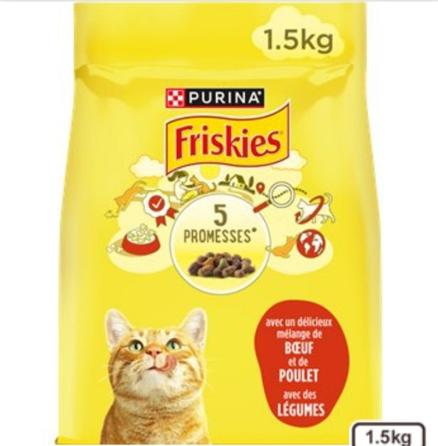 Croquettes Friskies™ – Vitalité, Goût & Bonheur pour Votre Chat au Quotidien