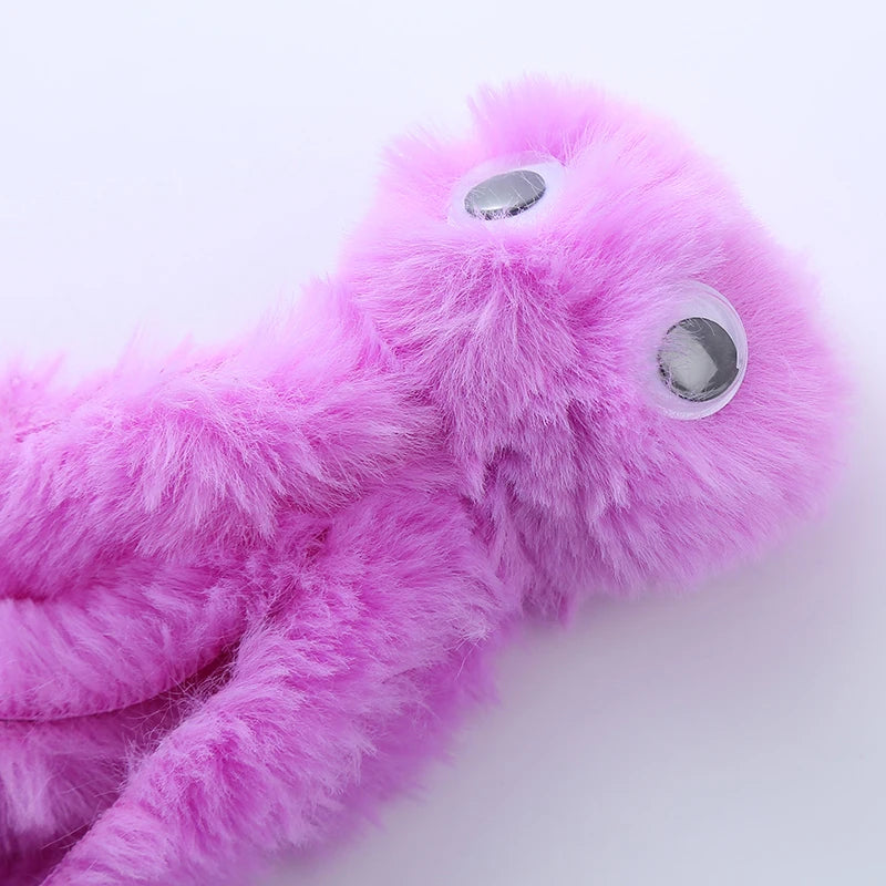 Jouet en peluche pieuvre pour chat – Résistant aux morsures, jeu interactif et amusant