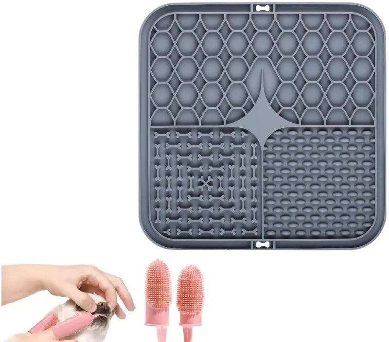 Tapis en silicone et grattoir - jouet anti-stress