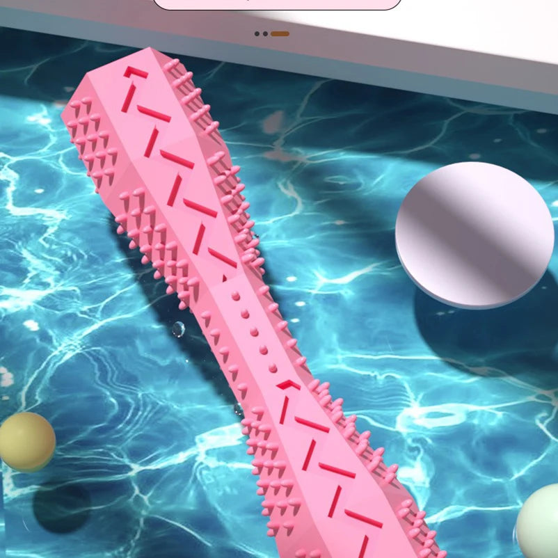 Bâton de nettoyage des dents à mâcher résistant aux morsures