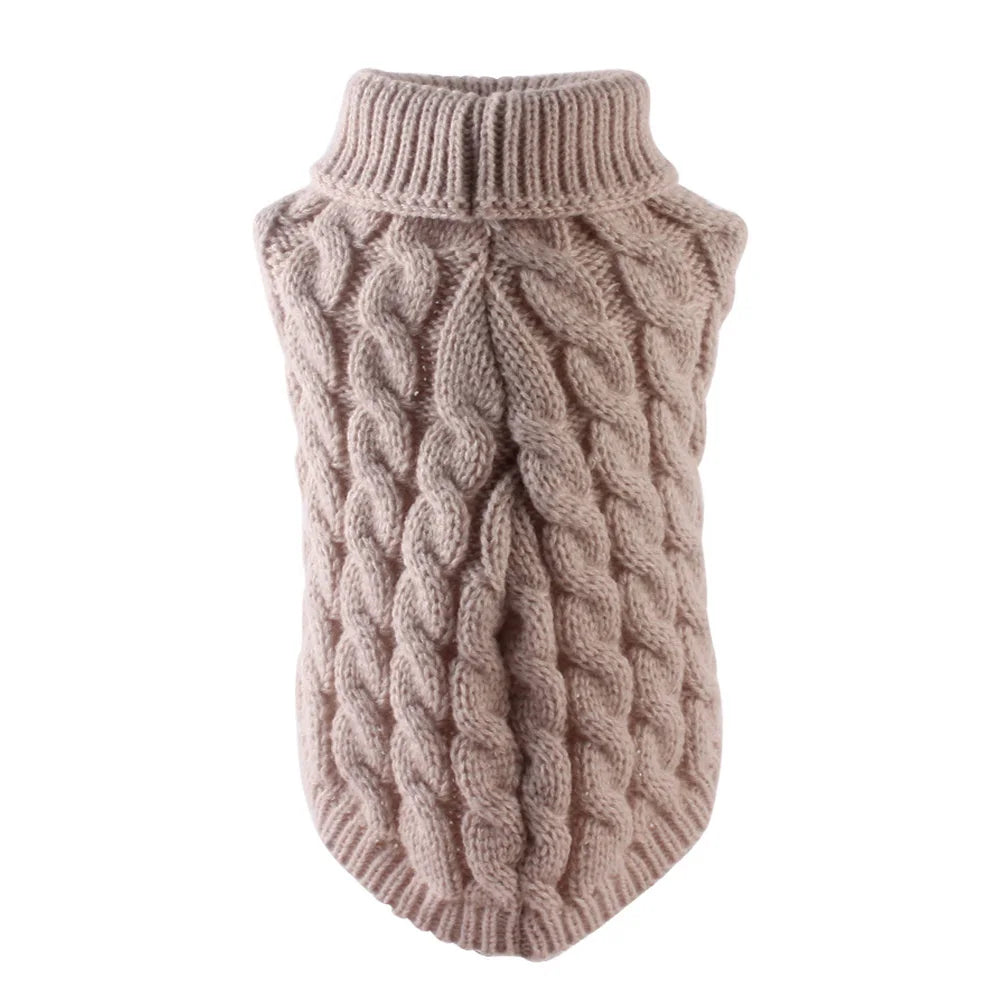 Pull Classique pour Petit Chien – Chandail Chaud d’Hiver pour Chihuahua, Yorkshire, Schnauzer et Autres Petits Chiens
