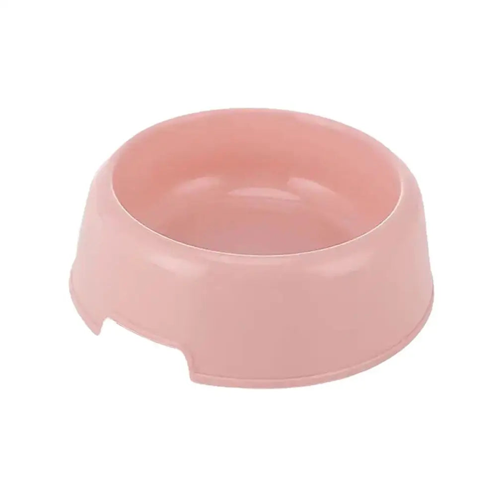 Petite gamelle simple pour chien en plastique couleur bonbon