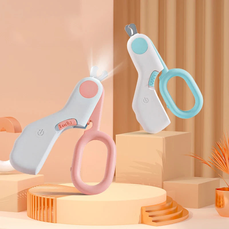 Coupe-Ongles à Lumière LED pour Chats – Précision & Sécurité