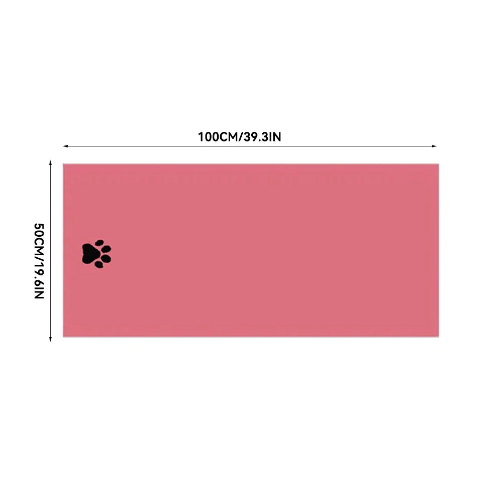 Serviette de Bain en Microfibre Ultra Douce pour Chiens – Séchage Rapide & Confort Absolu