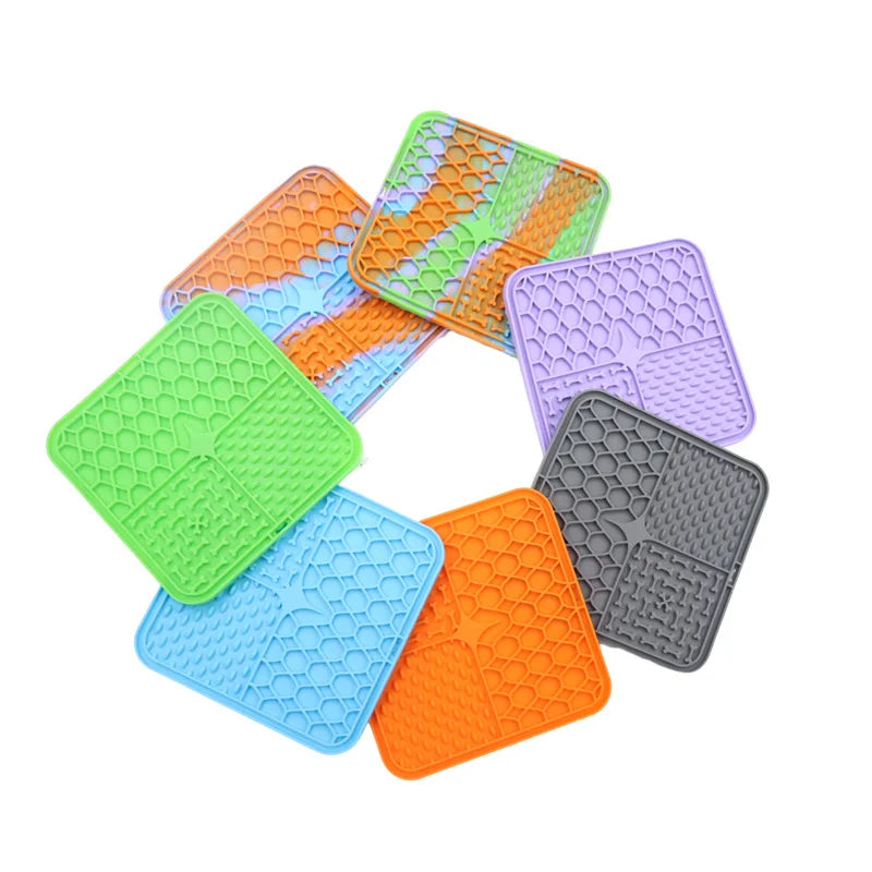 Tapis en silicone et grattoir - jouet anti-stress