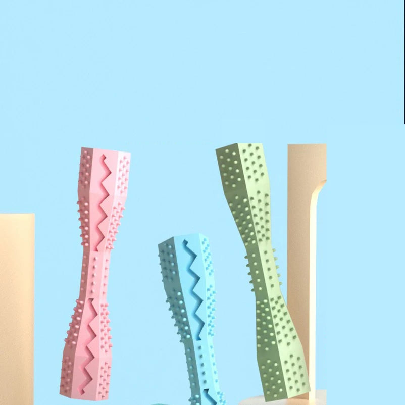 Bâton de nettoyage des dents à mâcher résistant aux morsures