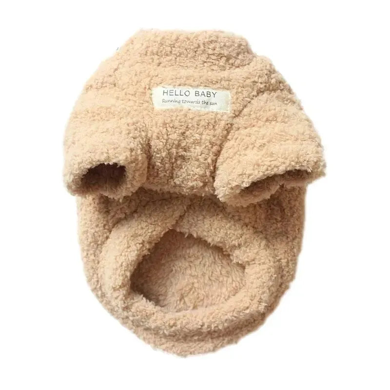 Manteau Chaud en Polaire Douce – Hiver Confortable pour Chats