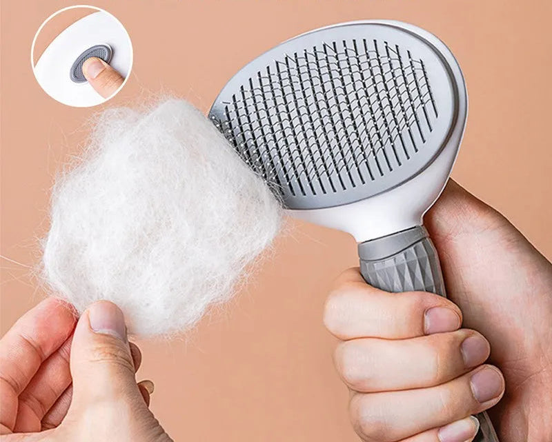 Brosse de Toilettage Anti-Poils pour Chats