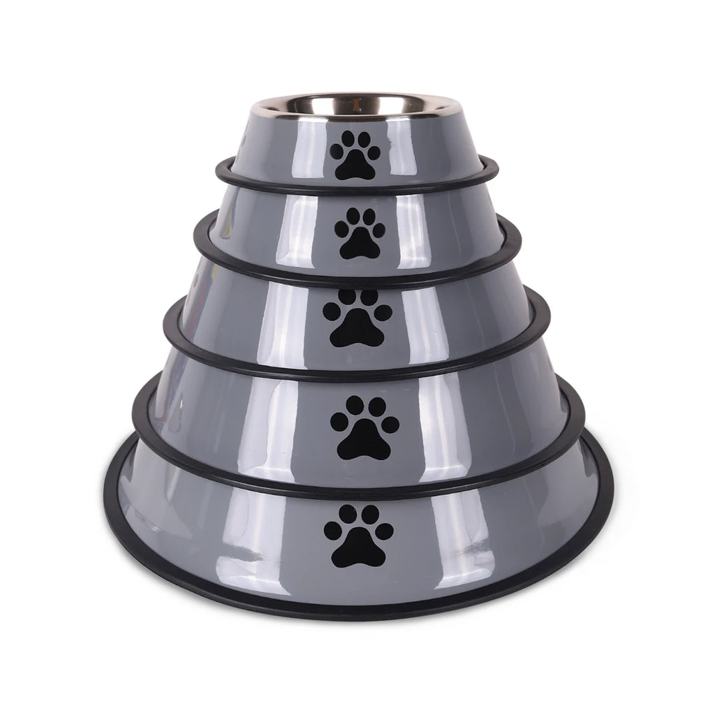 Gamelle en acier inoxydable pour chien – Antichute, durable et disponible en plusieurs tailles