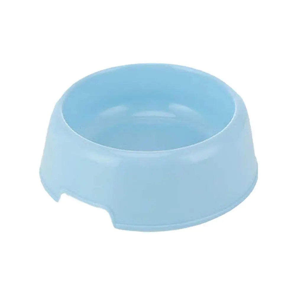 Petite gamelle simple pour chien en plastique couleur bonbon