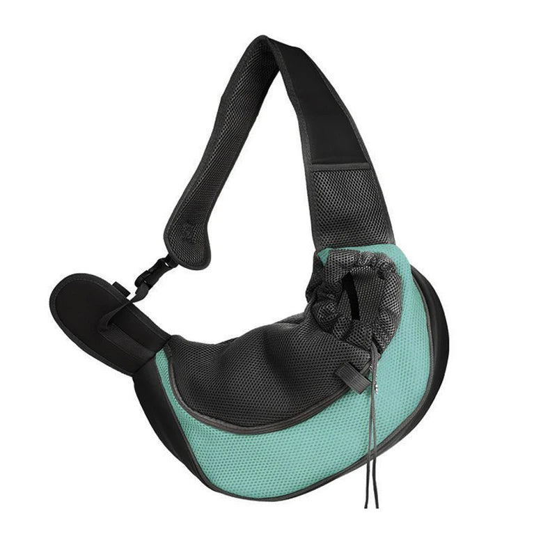 Sac de Transport Bandoulière pour Chien – Sac Épaule Respirant et Portable – Confort et Sécurité - Idéal pour Voyages et Sorties Quotidiennes