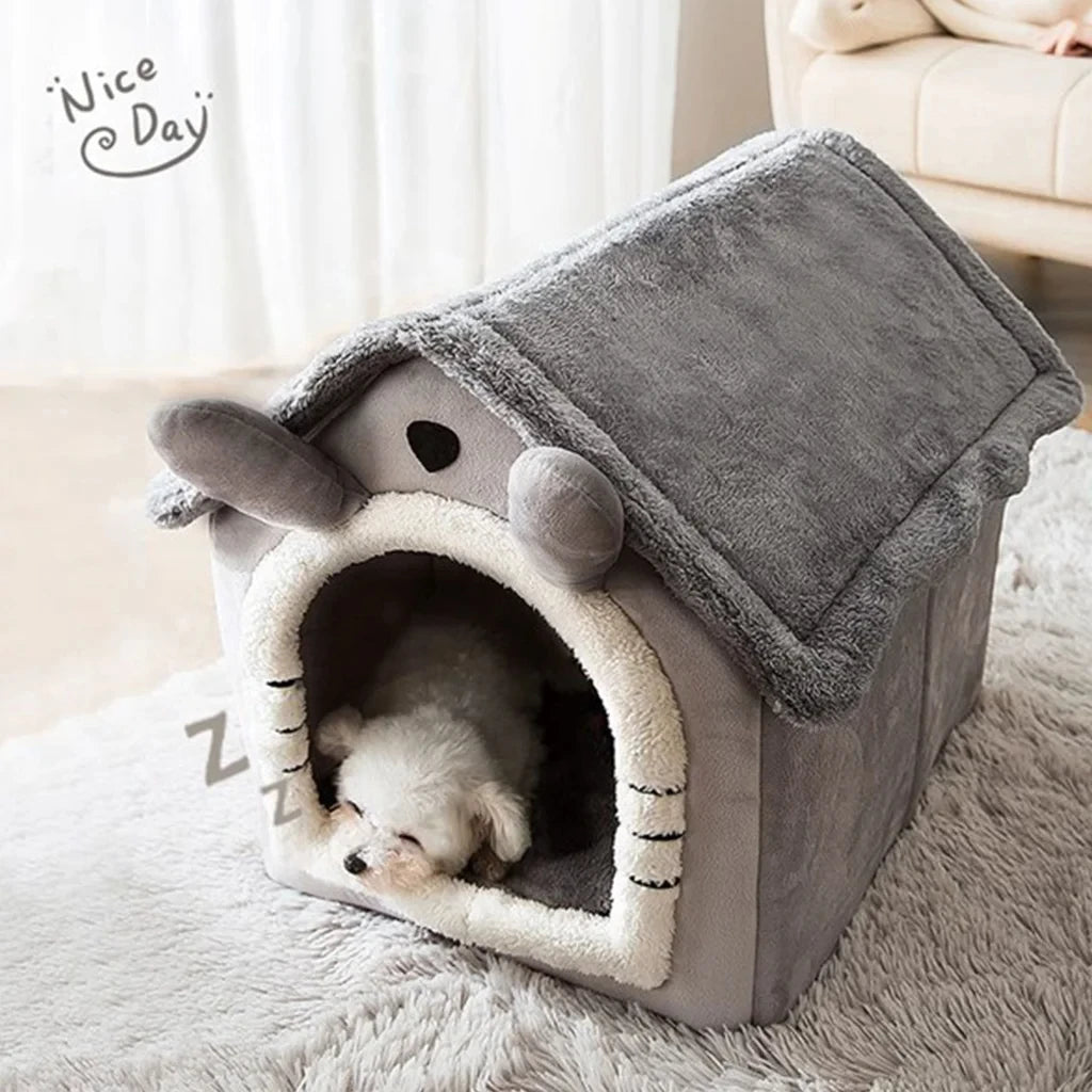 Maison pliable sécurisant pour chiens de petite et moyenne taille