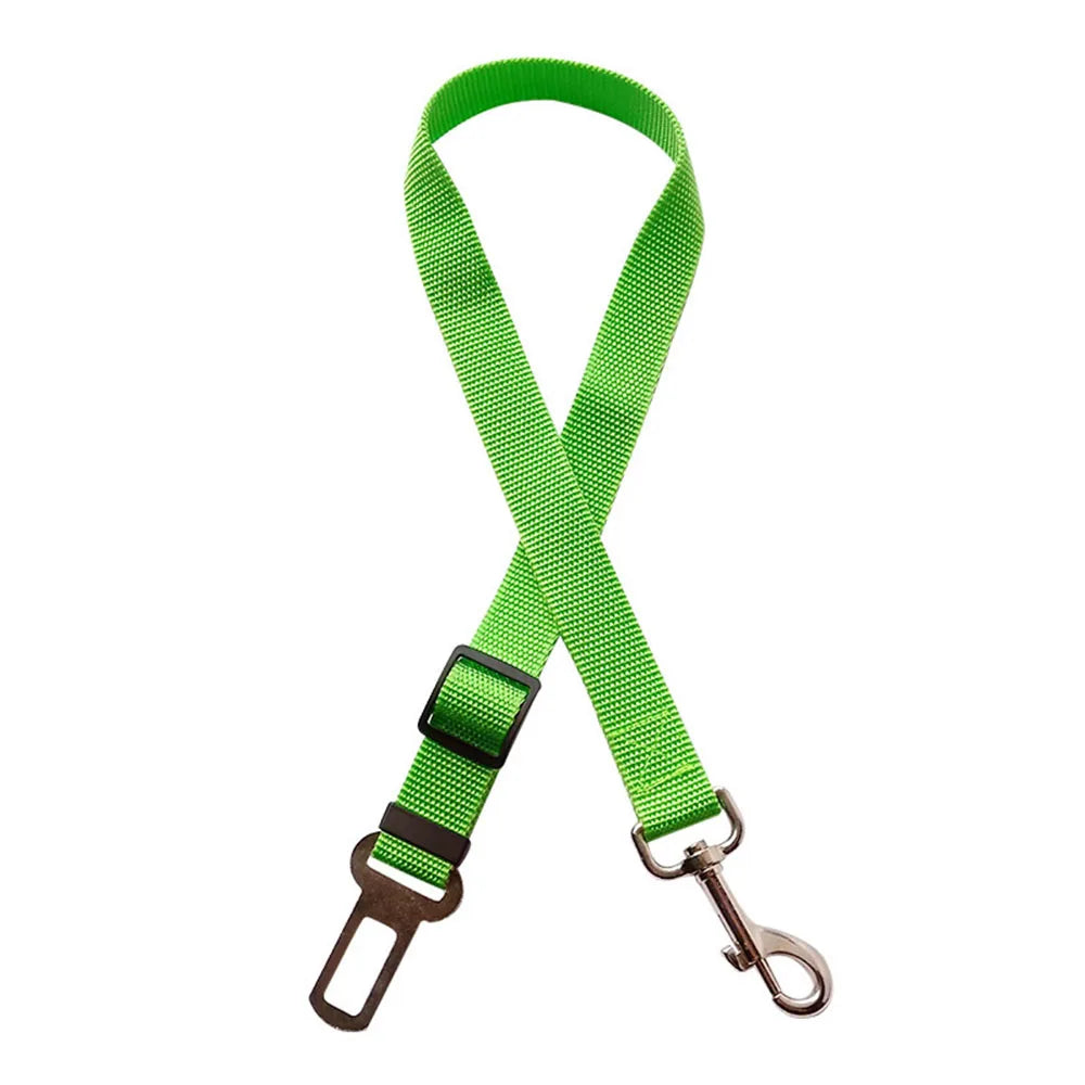 Harnais de ceinture de sécurité ajustable, réfléchissant et élastique pour voyage en voiture