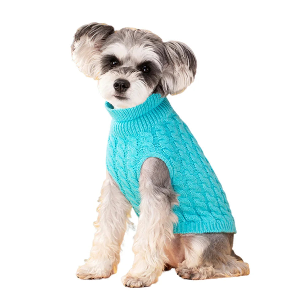Pull Classique pour Petit Chien – Chandail Chaud d’Hiver pour Chihuahua, Yorkshire, Schnauzer et Autres Petits Chiens