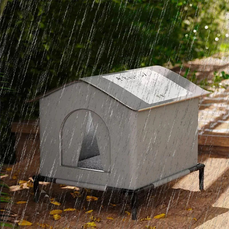 Maison pour chien – Étanche, extérieure, chaude pour l’hiver, grotte apaisante pour dormir, pliable et lavable, idéale pour petit chien ou chiot.