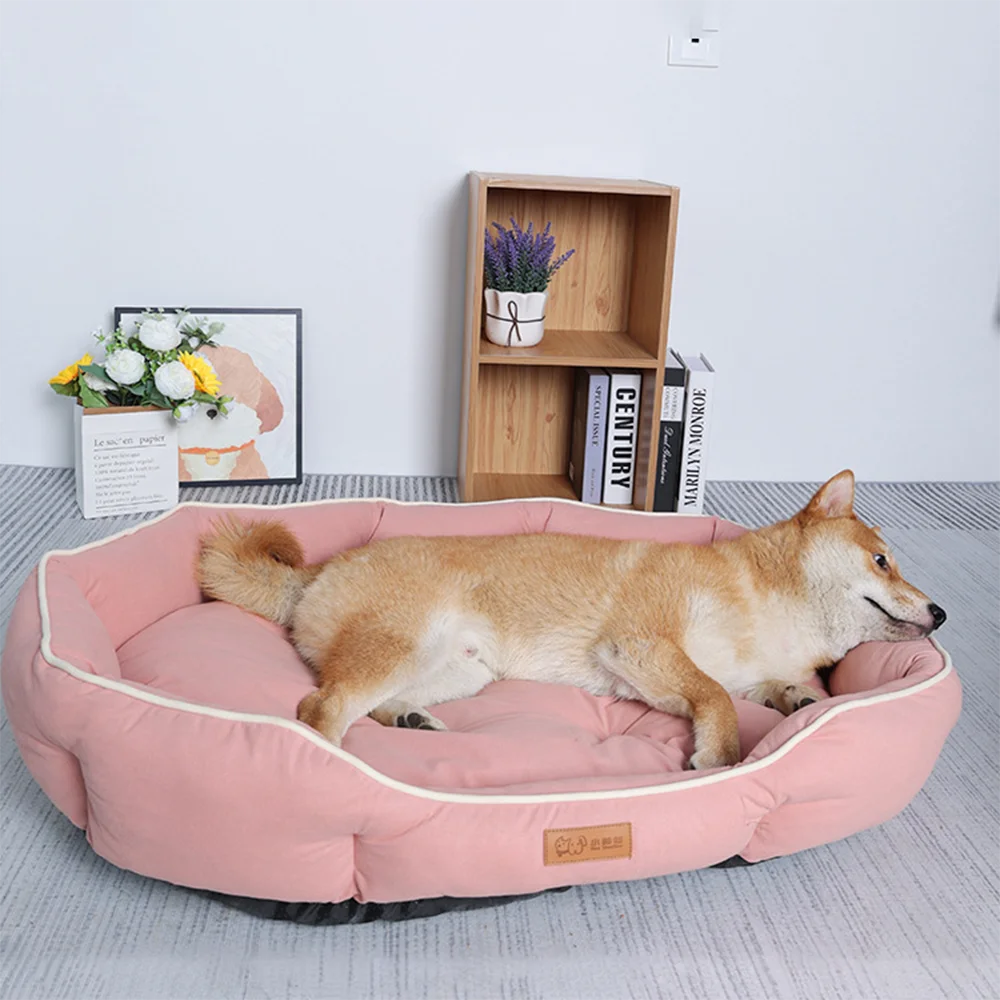 Canapé-lit pour chiens – Grand lit pour chien, tapis de couchage pour le bien être animal