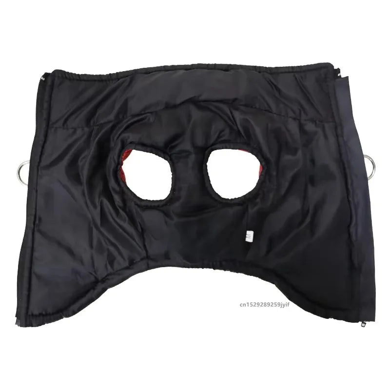 Vêtement Imperméable et Chaud pour Chien – Manteau/Veste d’Hiver Matelassée avec Fermeture Éclair – Tenue pour Petits, Moyens et Grands Chiens