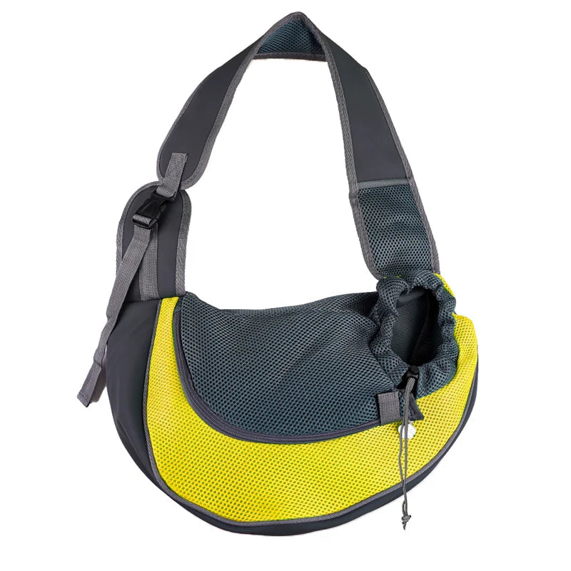 Sac de Transport Bandoulière pour Chien – Sac Épaule Respirant et Portable – Idéal pour Voyages et Sorties Quotidiennes