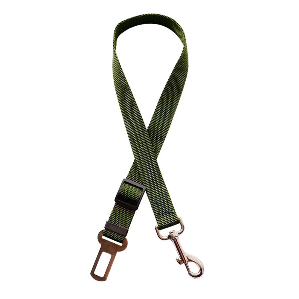Harnais de ceinture de sécurité ajustable, réfléchissant et élastique pour voyage en voiture