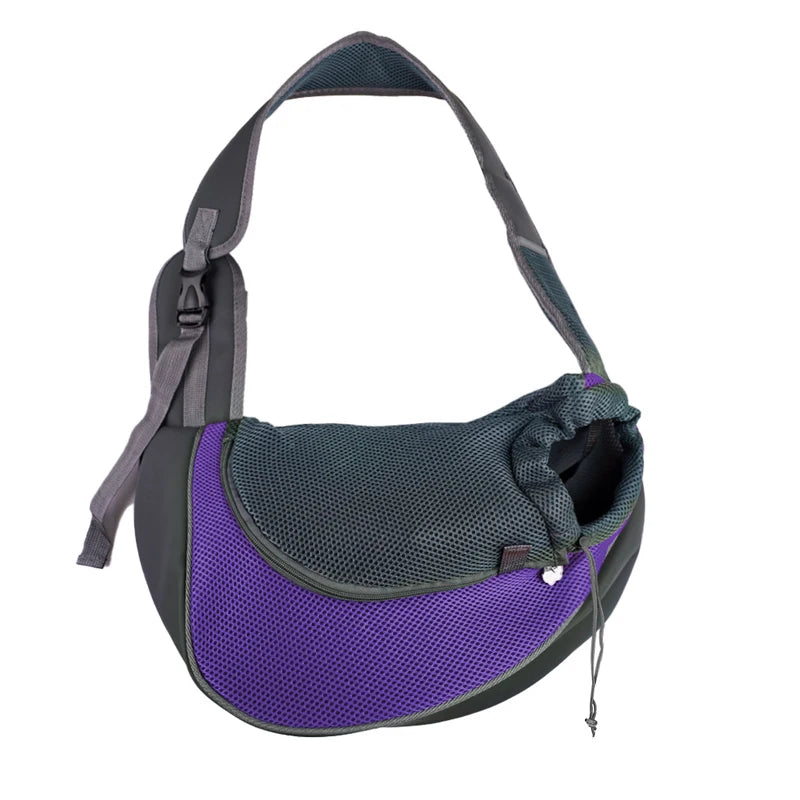 Sac de Transport Bandoulière pour Chien – Sac Épaule Respirant et Portable – Idéal pour Voyages et Sorties Quotidiennes