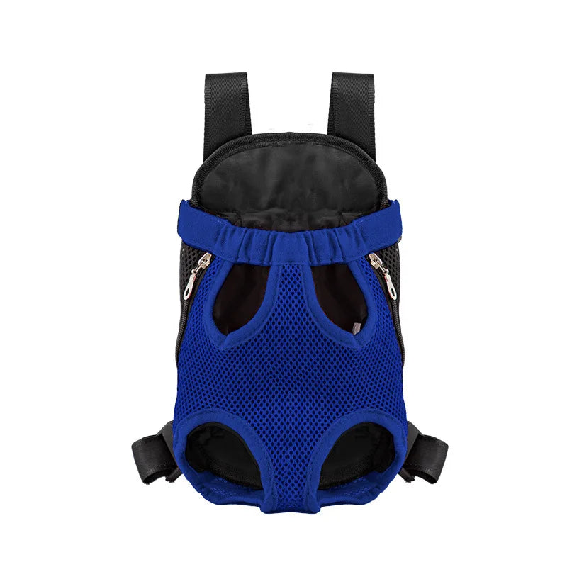 Sac à Dos de Transport Respirant et Sécurisant pour Chien – Sac à Double Bretelles Portable et Ventilé – Idéal pour les Voyages et Sorties Extérieures