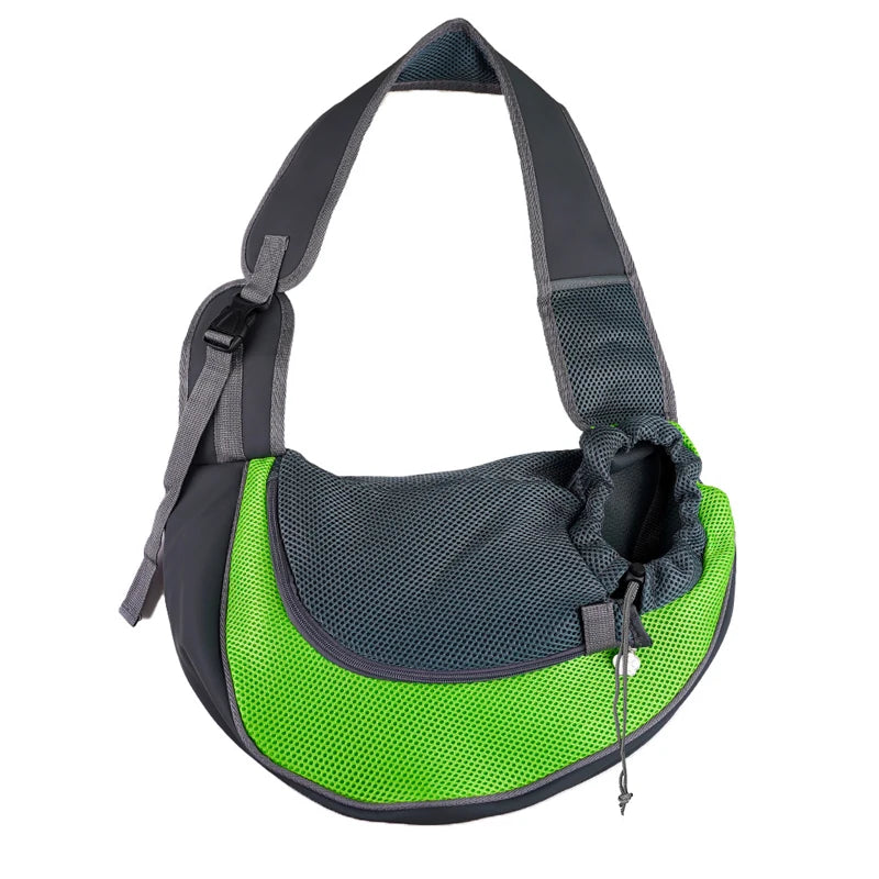 Sac de Transport Bandoulière pour Chien – Sac Épaule Respirant et Portable – Idéal pour Voyages et Sorties Quotidiennes