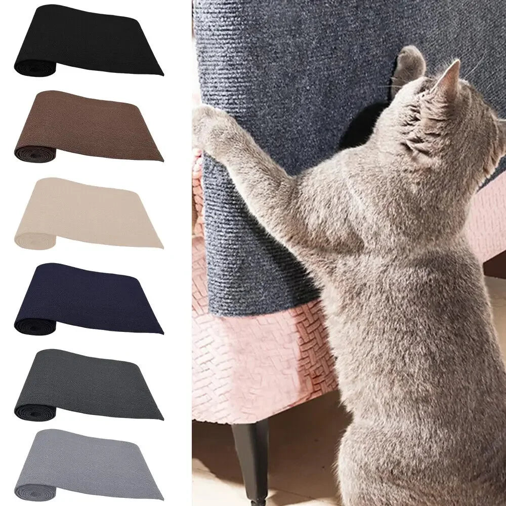 Protecteur de Canapé et Griffoir pour Chat – Tapis Auto-adhésif Découpable pour Meubles, Coins et Murs – Protection DIY pour Moquette et Mobilier